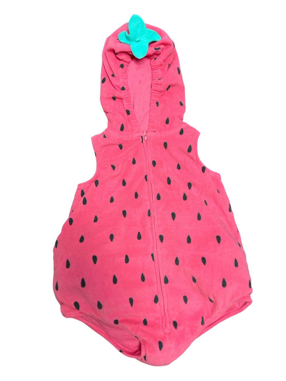 Carter's Bright Pink Watermelon Hooded Halloween Costume